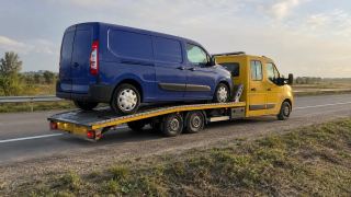 Pomoc drogowa przy ekspresowej S3 w okolicy Lubina